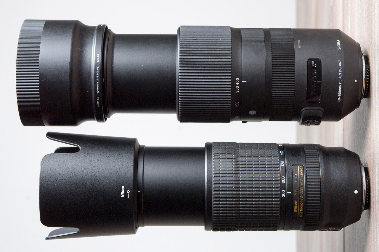Maggiori informazioni su "Sigma 100-400mm F5-6.3 Contemporary o Nikon Zoom 70-300mm F4.5-5.6 AF-P: quale scegliere ?"