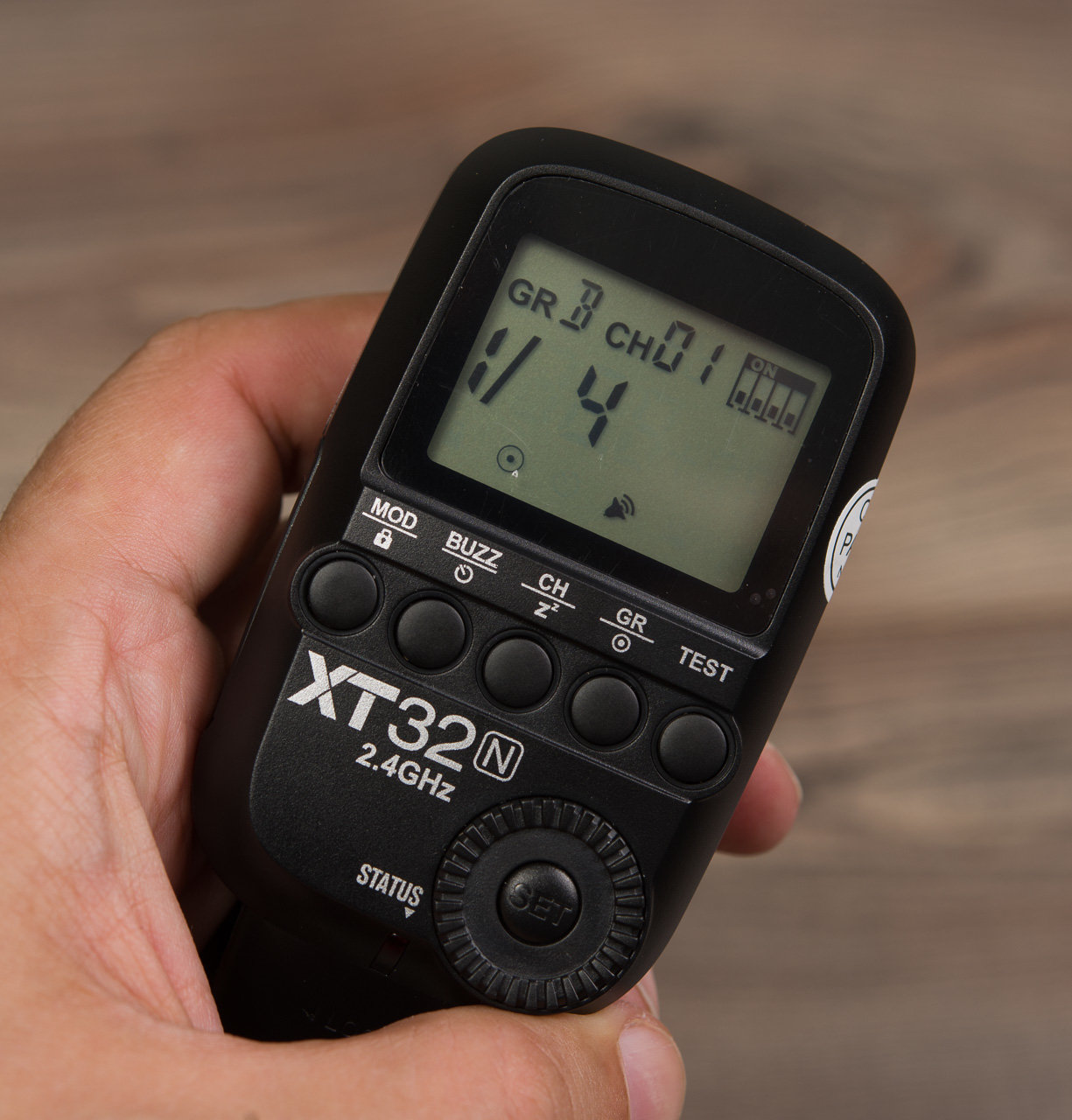 More information about "Godox XT32N trasmettitore wireless manuale HSS (test/prova)"