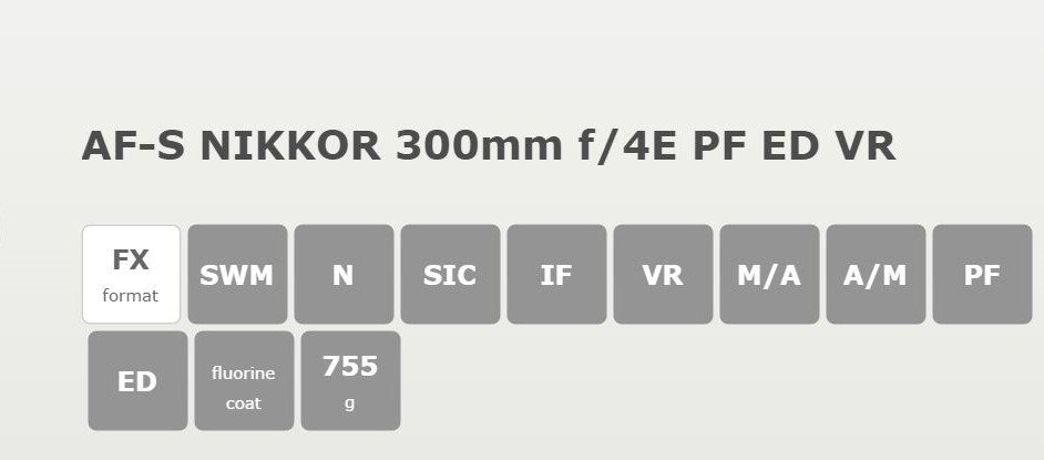 Maggiori informazioni su "Nikon 300mm F4E VR PF: un mese sulla cresta dell'onda"