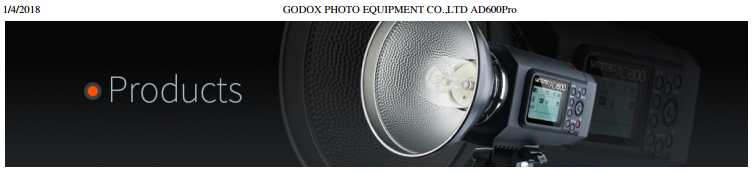 Maggiori informazioni su "Godox aggiorna AD600 in versione PRO"