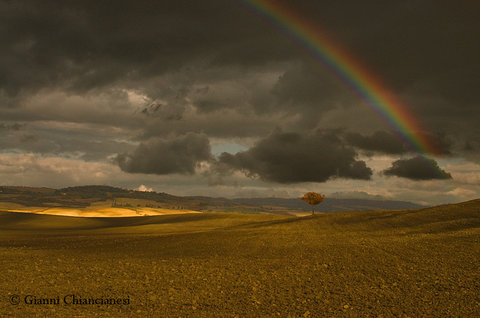 Arcobaleno...in val d'Orcia