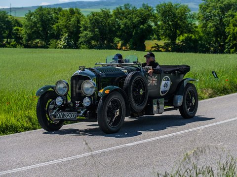 Bentley 4,5 litre open tourer del 1928