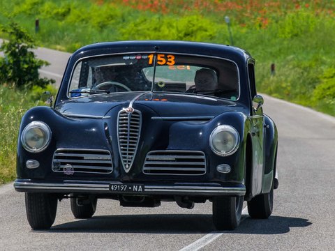 Alfa Romeo 6C 2500 Sport “Freccia d’Oro” del 1948