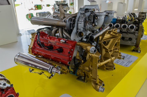 Motore F.1 126 CK del 1981 – V6 (120°) di 1497 cc - Potenza dichiarata di 540 CV