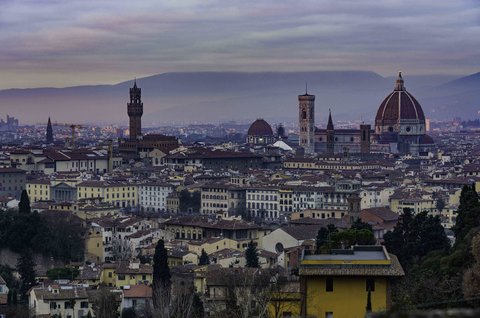 Firenze al tramonto