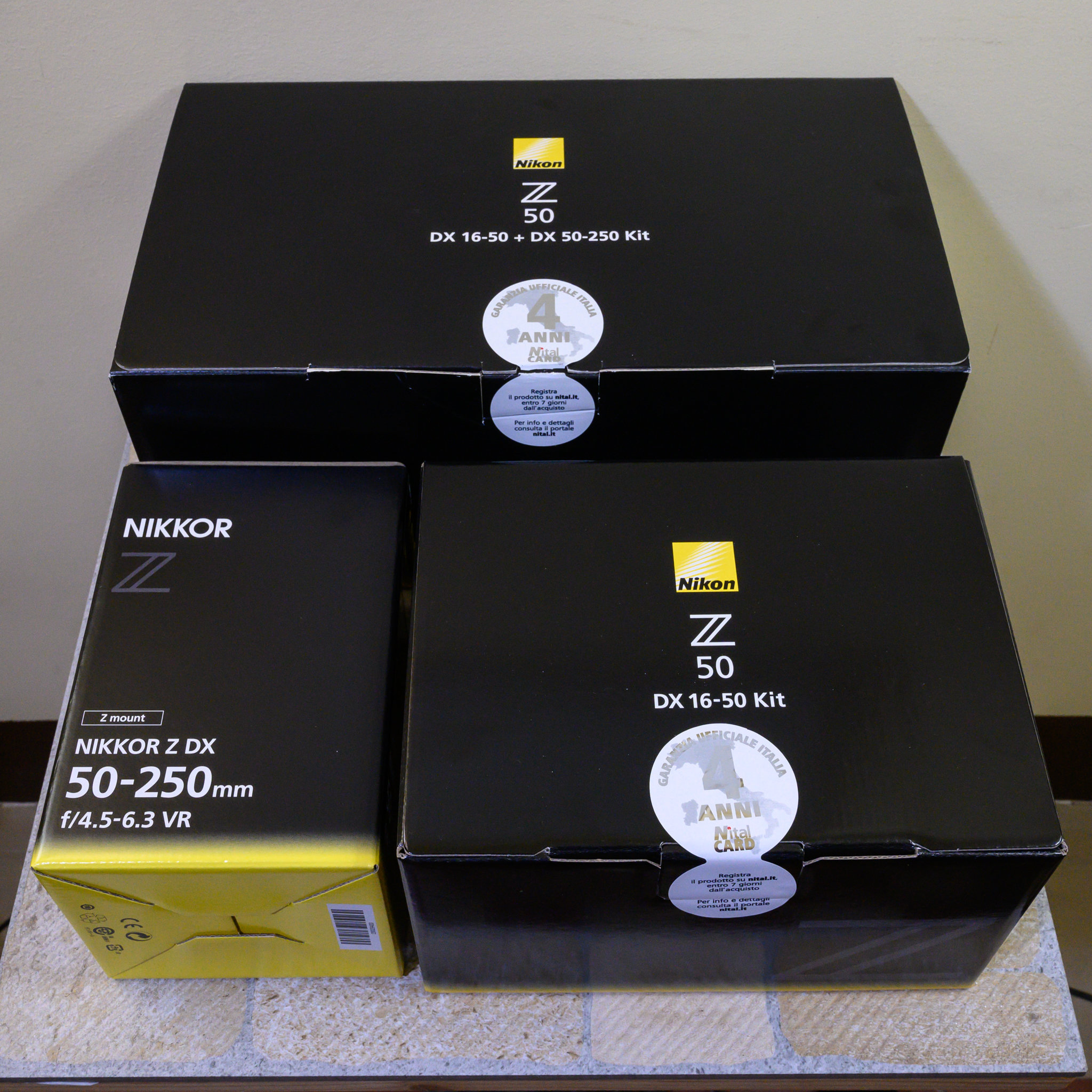 nikon z50 unboxing