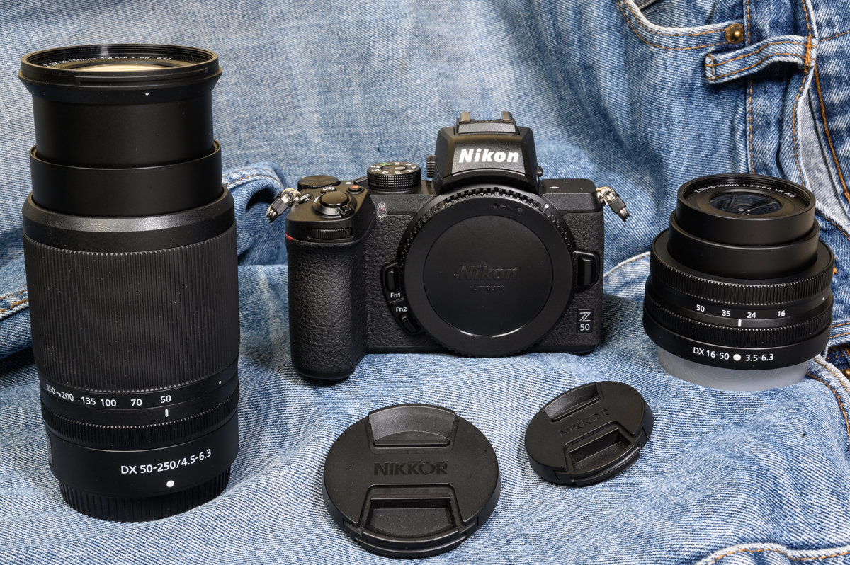 Maggiori informazioni su "Nikon Z50 doppio kit: Denim Camera !"