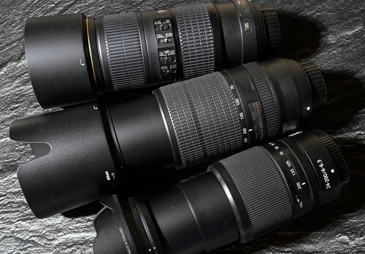 Maggiori informazioni su "Nikon 70-200 AFS , 70-300 AFP , 24-200 Z: tre telezoom per una Z6"