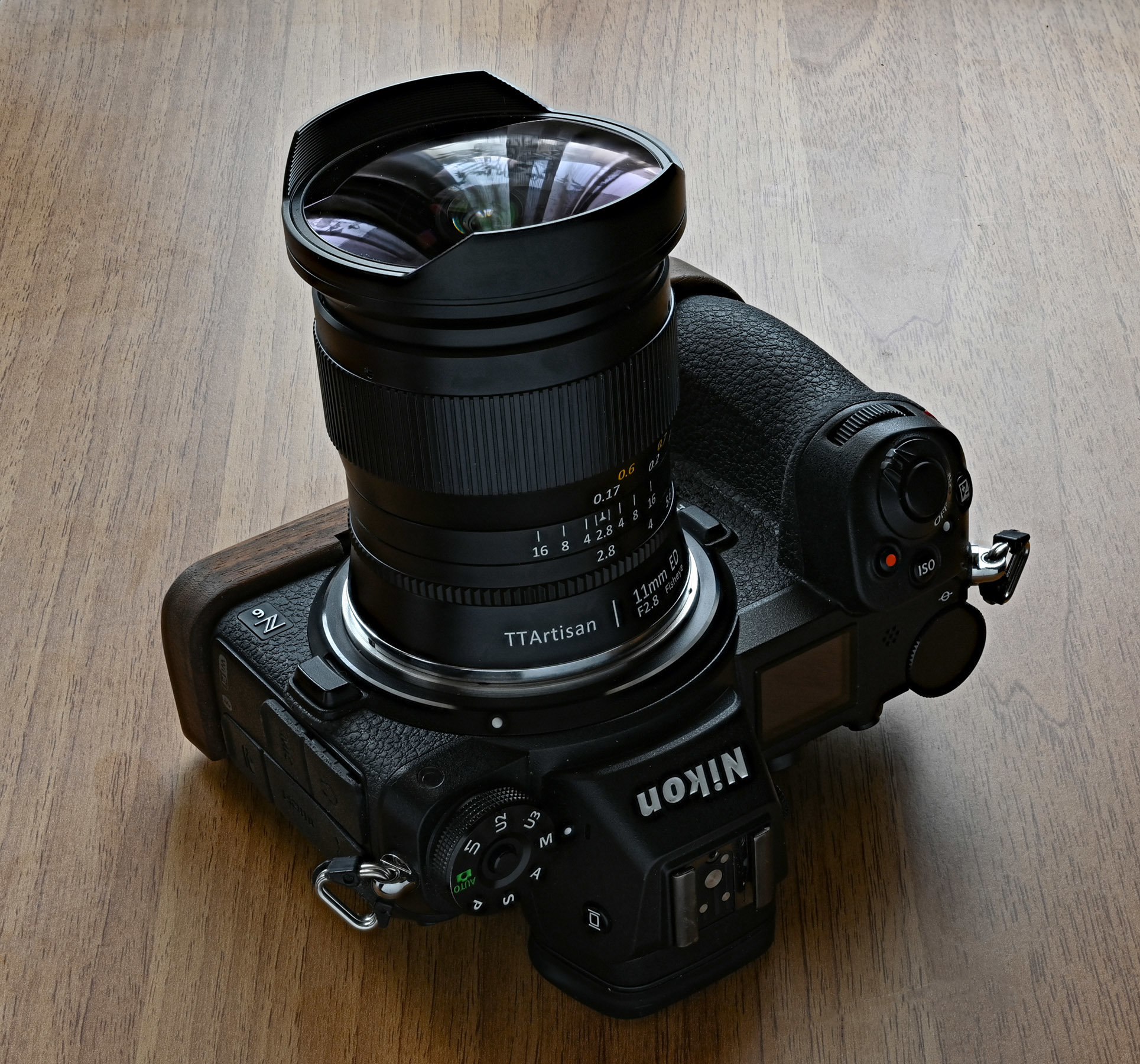 TTArtisan 11mm f/2.8 fisheye per Nikon Z : unboxing - Test