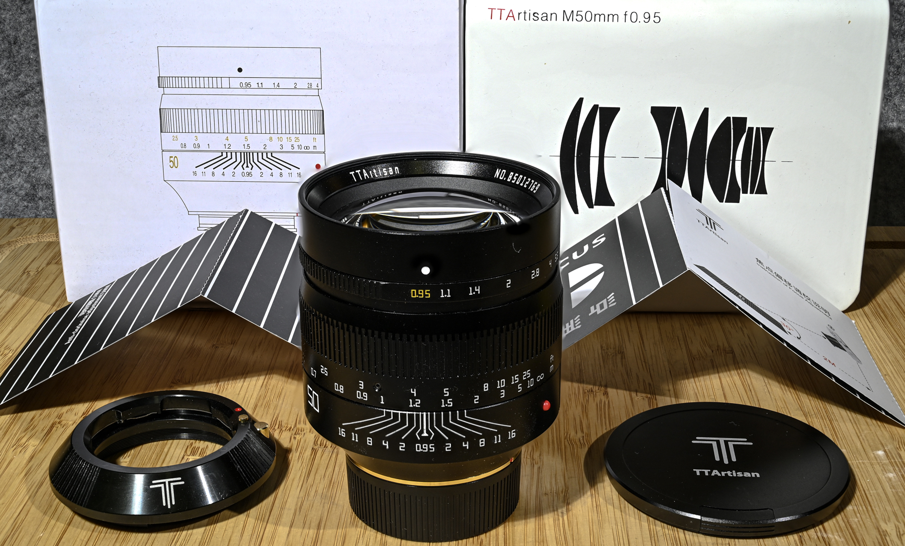 Maggiori informazioni su "TTArtisan M 50mm f/0,95 Asph: luminescente !"