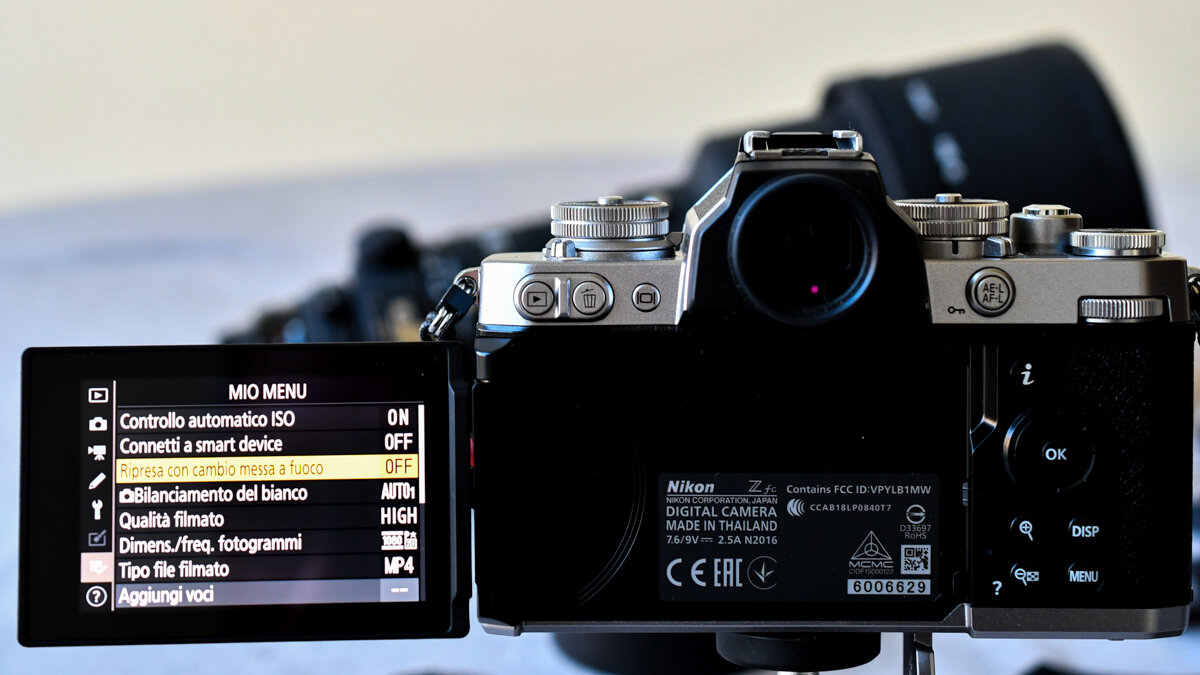 More information about "Nikon Z fc, focus stacking vs diaframmare = 1 - 0"