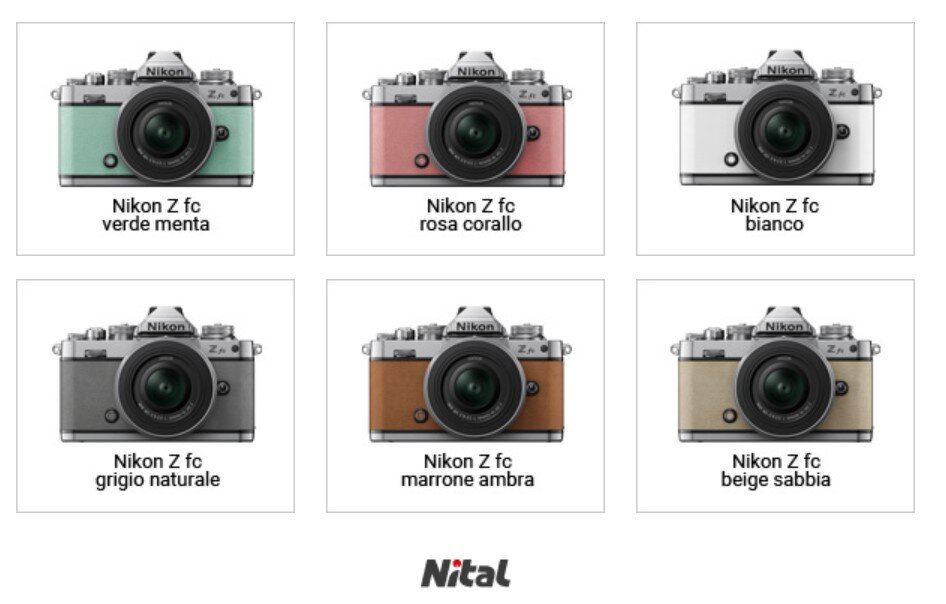 Maggiori informazioni su "Disponibili le Nikon Zfc "colorate" : al Nikonstore.it"