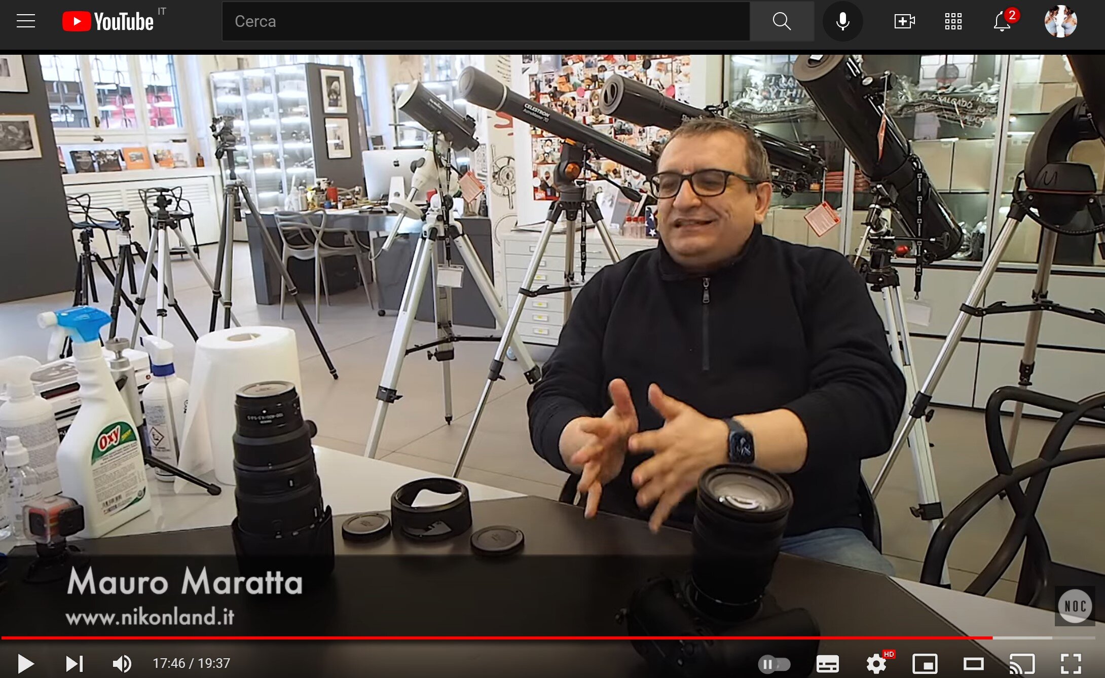 Maggiori informazioni su "Me  (and my Nikon Z9) on New Old Camera TV"