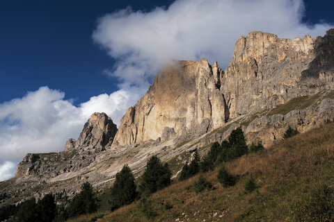 Le cime del Catinaccio sopra Carezza