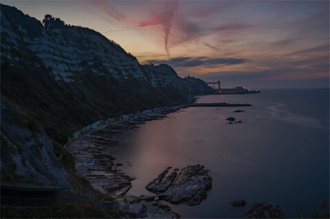 Tramonto dalla Grotta Azzurra