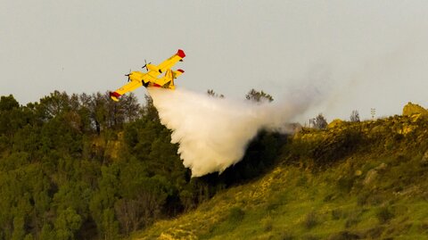 Tributo ai piloti Canadair