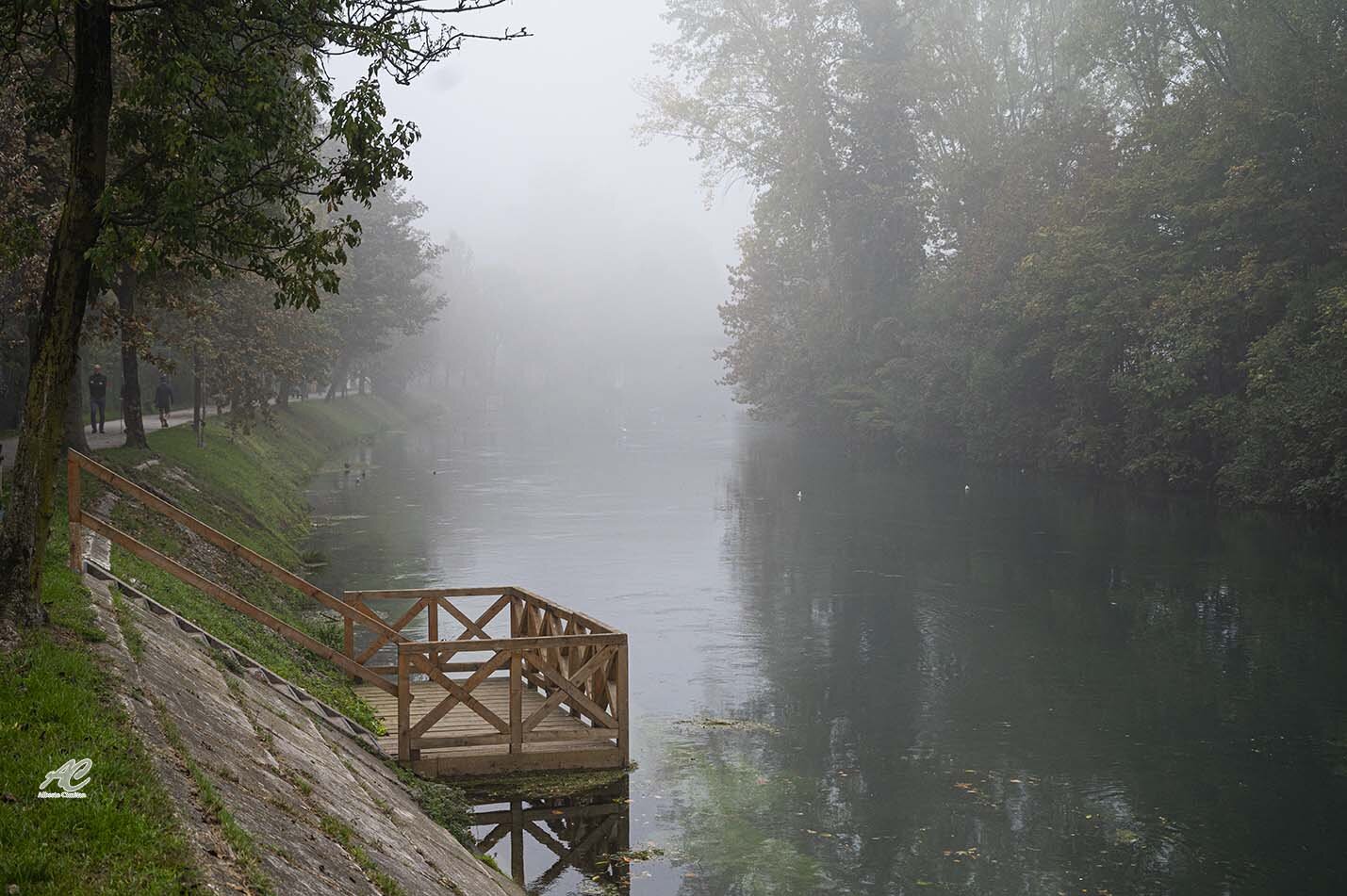 Nebbia sul fiume