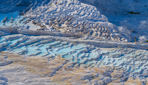 Vasche Termali a Pamukkale (Turchia)