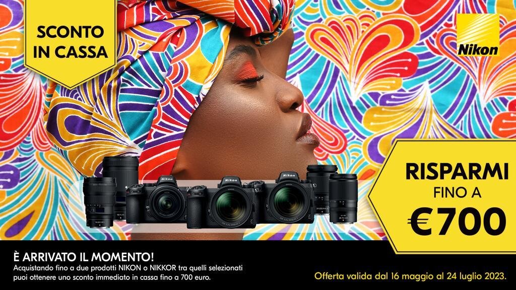 Maggiori informazioni su "Promozione Nikon : Summer Promotion [ 16 maggio - 24 luglio ]"