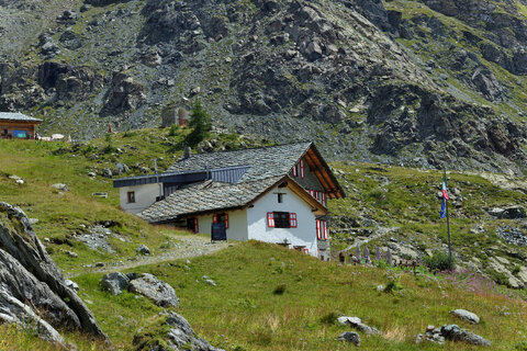 Baita alpina: Valle d'Aosta Alpi Gressoney la Trinitè