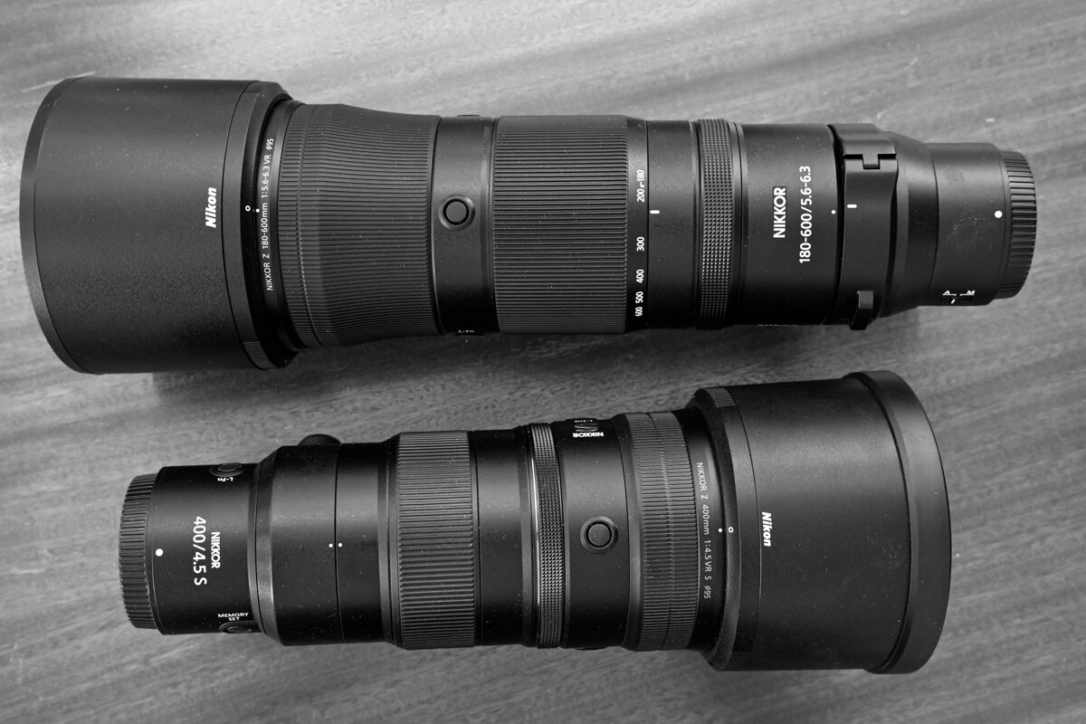 Maggiori informazioni su "Nikkor Z 180-600/5,6-6,3 e Nikkor Z 400/4,5 S : l'uno e l'altro...!"