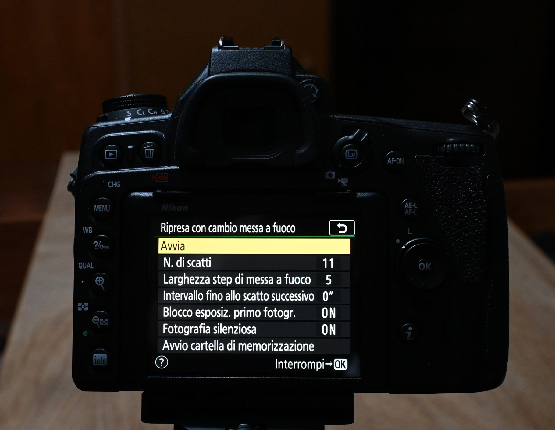 Maggiori informazioni su "Nikon D780 : ma ce l'ha il focus stacking ?"