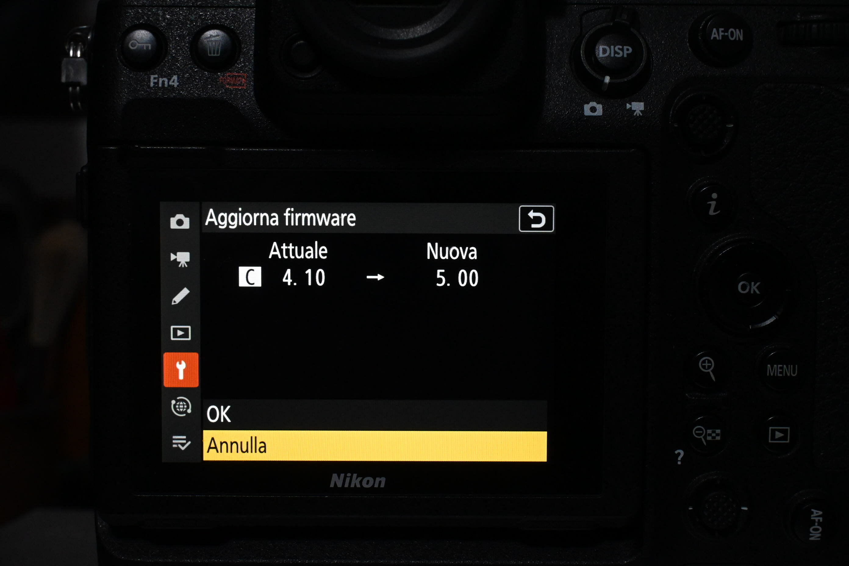 Maggiori informazioni su "Nuovo firmware 5.0 per la Nikon Z9"