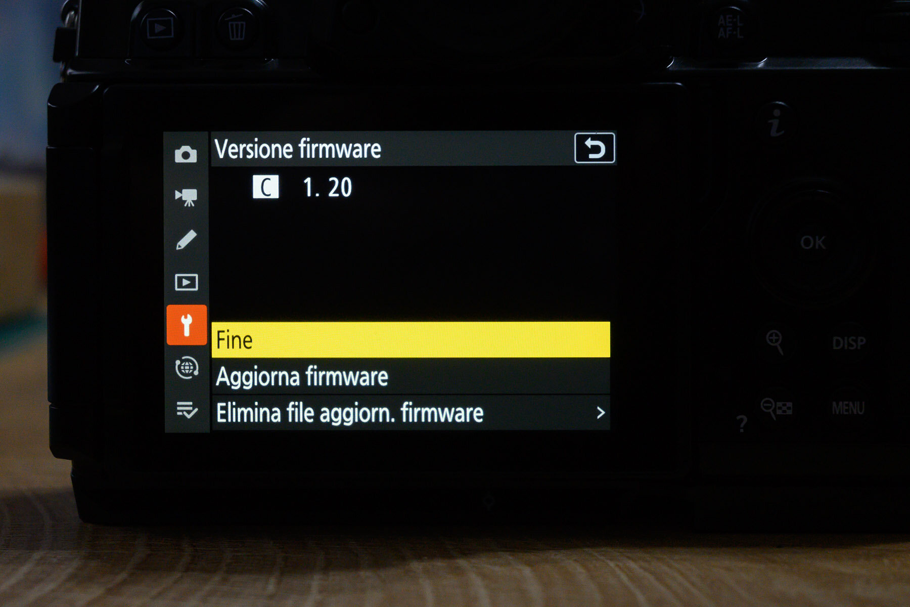 Maggiori informazioni su "Nuovo Firmware 1.2 per Nikon Zf"
