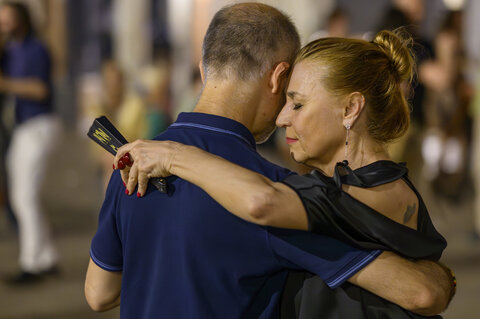 Una serata (calda) di tango Argentino) a Padova