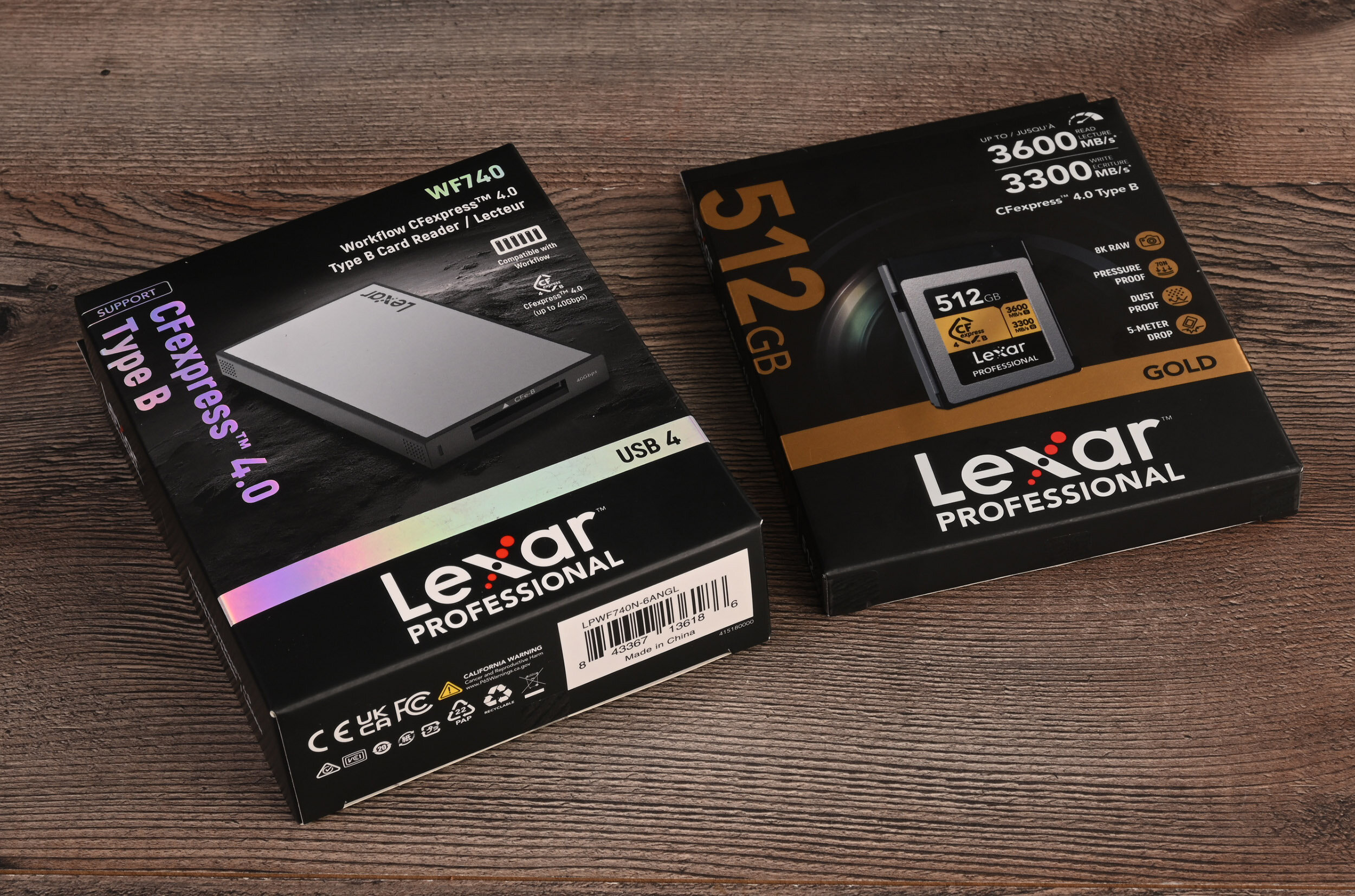 More information about "Lexar Professional CFexpress Gold 4.0 da 512 GB e lettore USB 4.0 dedicato WF740"